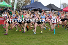 Womens under-17s 2021 National Cross Country Relays, Berry Hill Park, Mansfield. Photo: David T. Hewitson/Sports for All Pics